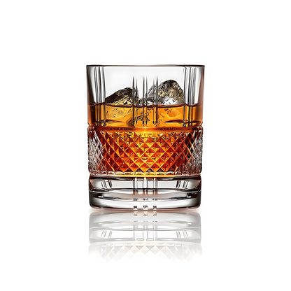 Quirky Crystal Whiskey Glass (Pack Of 6) - Made In Italy