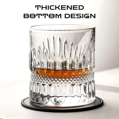 Grode Heavy Base Whiskey Glass - Set Of 6 -Heavy Crystal