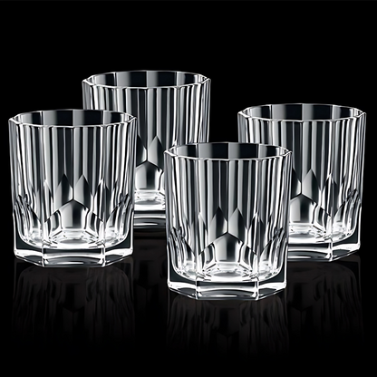 Heavy Crystal Whiskey Glass - Made in Italy