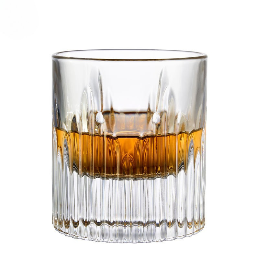 Sovereign Old-Fashioned Whiskey Glass - Pack Of 6 - Made with Sapphire Crystal