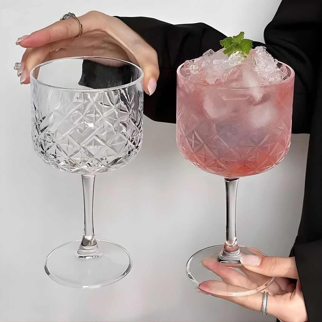 Leafy Gin Glass - Set Of 4