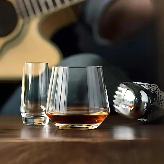 Pure Whiskey Tumbler (Set Of 6) - Made Of Bohemian Crystal