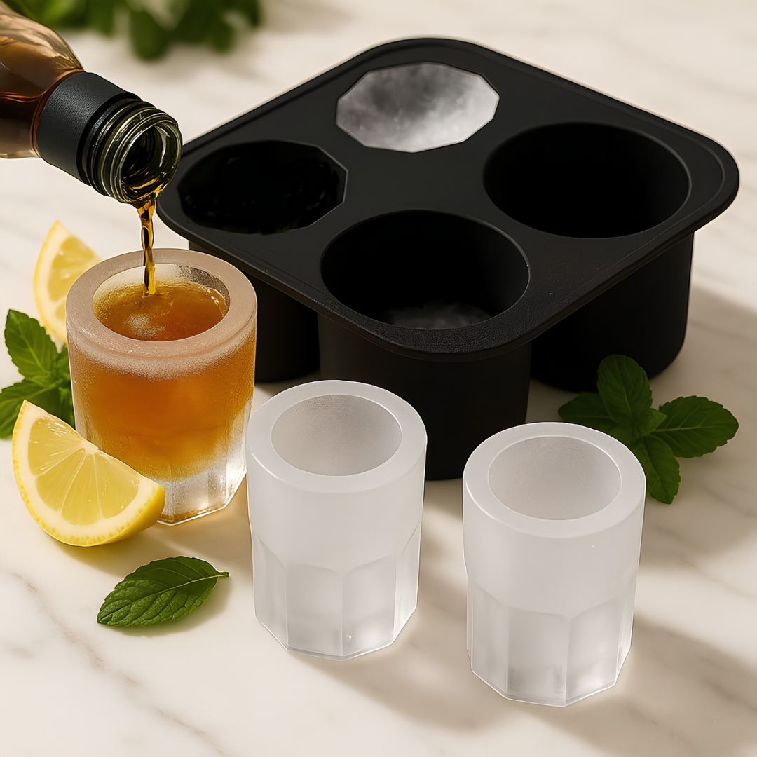 Ice Shot Glass Tray – Freeze & Serve in Style