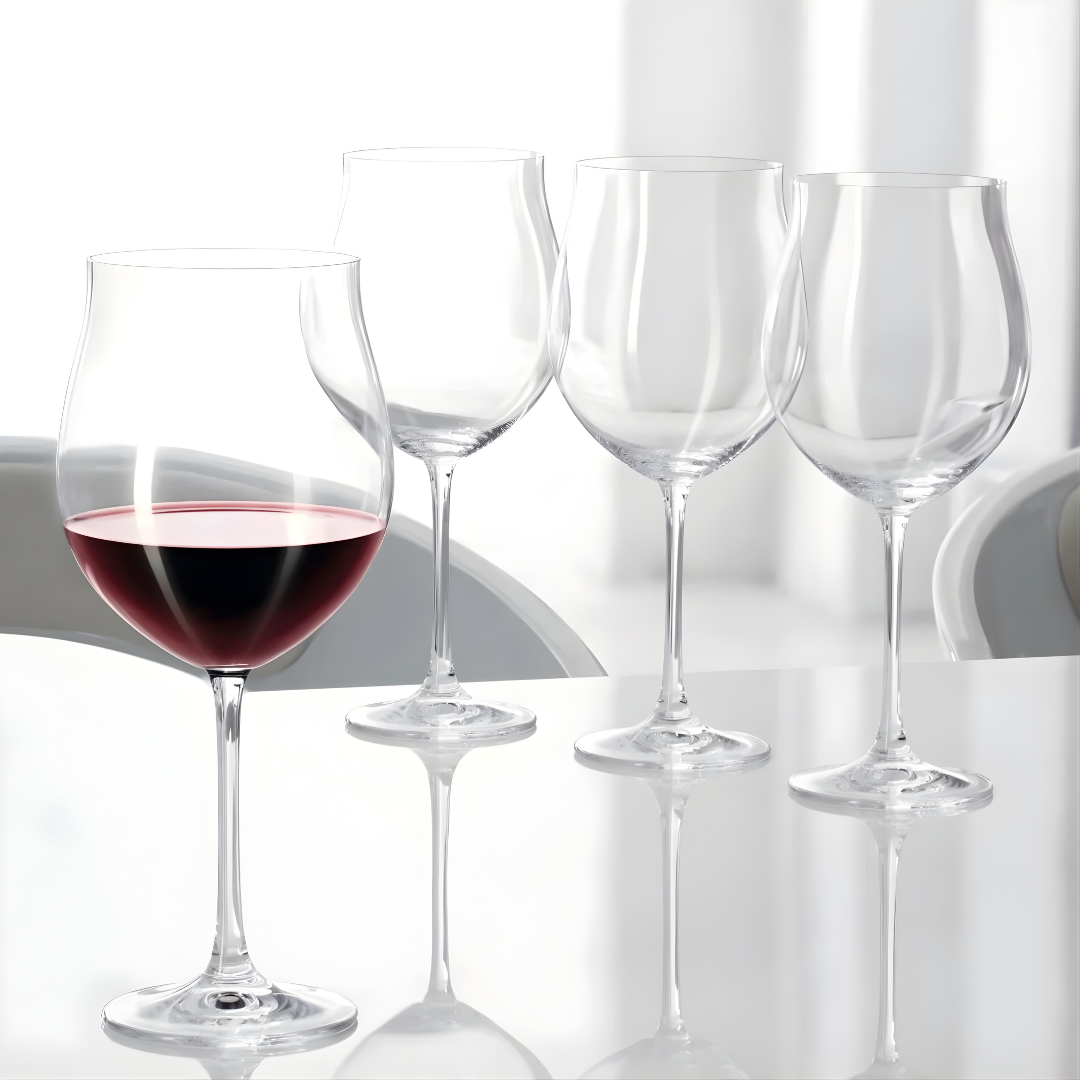 Vendi Crystal Wine Glass - Set Of 4 - Made In Germany