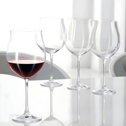 Vendi Crystal Wine Glass - Set Of 4 - Made In Germany
