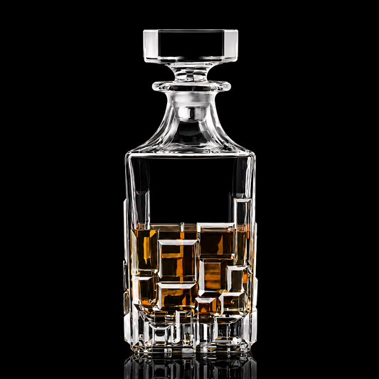Crystal Cut Whiskey Decanter - 850 ML - Exclusive