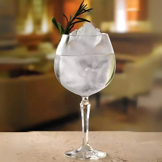 Diamond Cut Wine Glass - (Set Of 2)