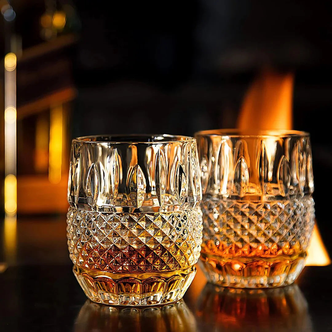 Exotic Crystal Whiskey Glass - Pack Of 6 - Made Of Japanese Crystal
