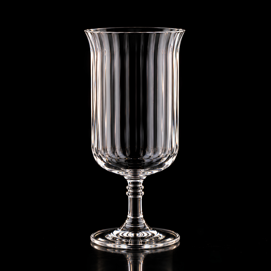 Japanese Crystal Beer Glass - Set Of 6 - 350 ML