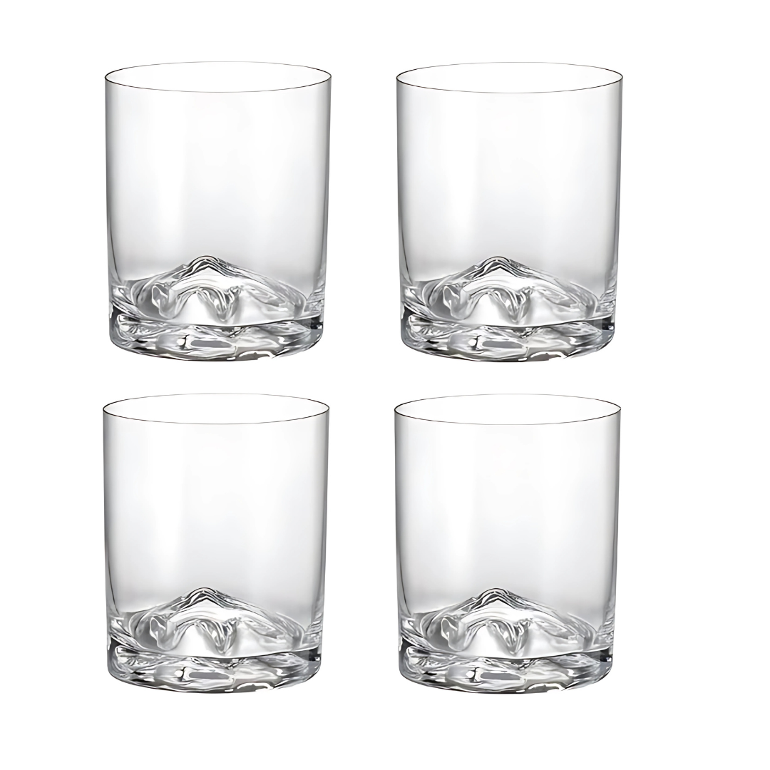 The Connoisseurs Whiskey Glass - Set Of 4 - Made In Czech Republic