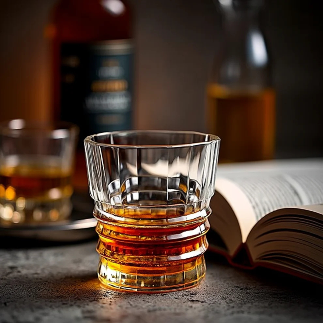 Canyon Cut Whiskey Glass - Pack Of 6