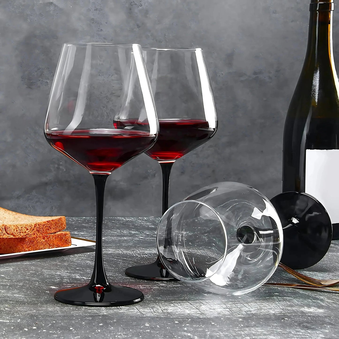 Charcoal Wine Glass (Pack Of 4)