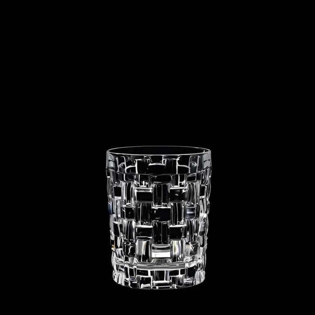 Crystal Gridlock Whiskey Tumbler (Pack Of 6) - Made Of Sapphire Crystal