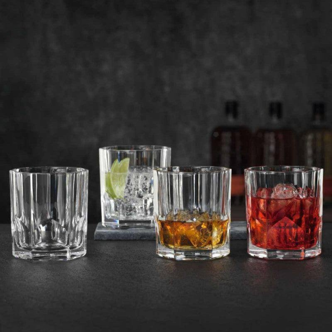 Heavy Crystal Whiskey Glass - Made in Italy