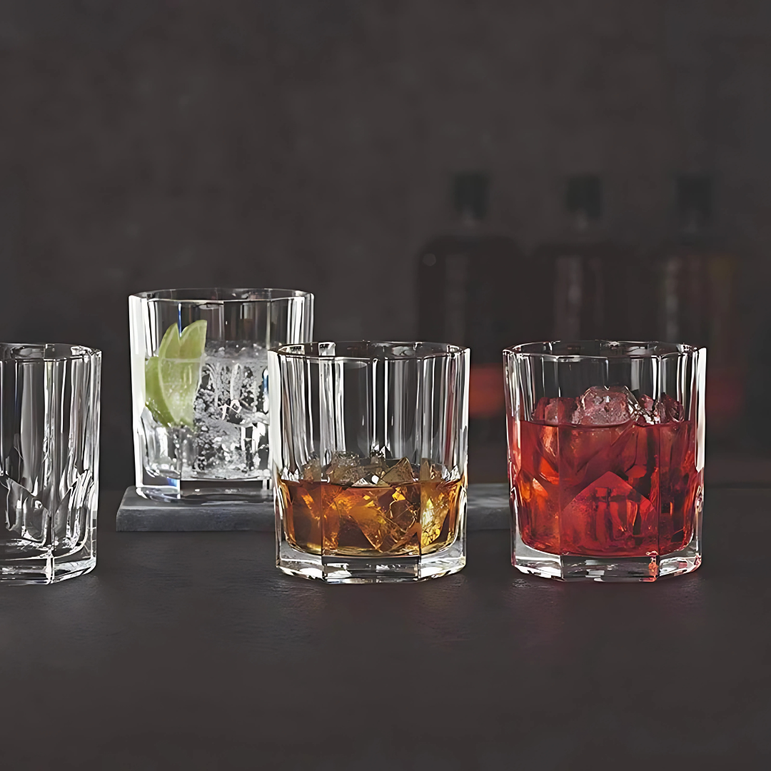 Heavy Crystal Whiskey Glass - Made in Italy