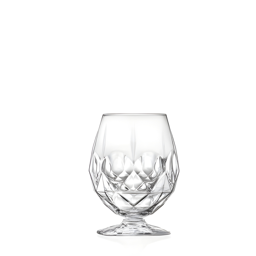 Crystal Alkemist Brandy Glass - Set Of 6 - Made In Italy