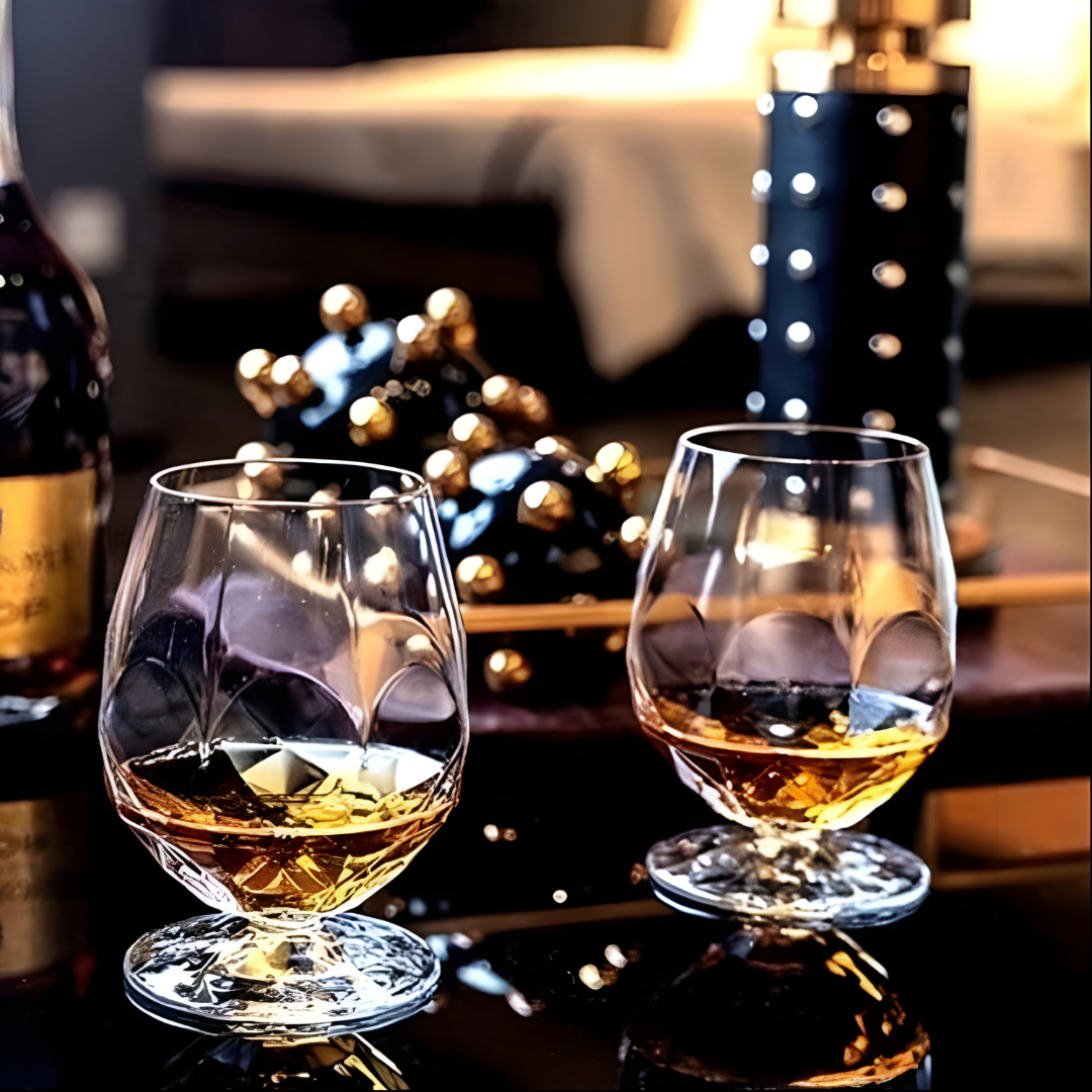 Crystal Alkemist Brandy Glass - Set Of 6 - Made In Italy