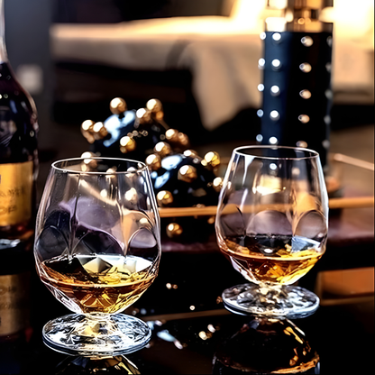 Crystal Alkemist Brandy Glass - Set Of 6 - Made In Italy