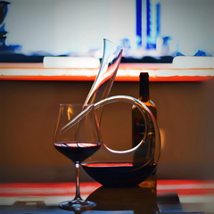 Luna Loop Wine Decanter (Pure Crystal)