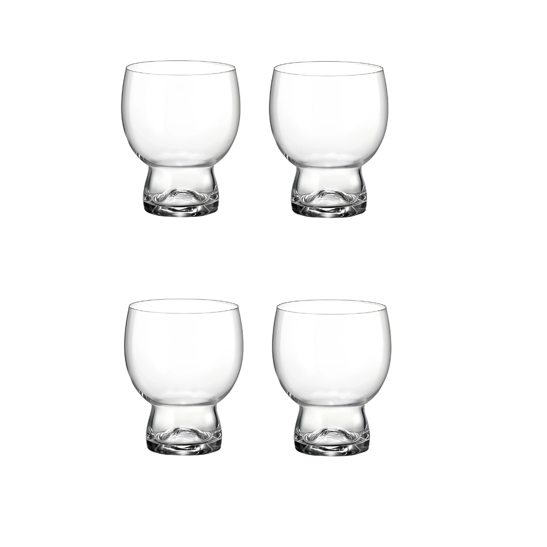 Gin & Tonic Crystal Glass - Set Of 4 - Made In Czech Republic
