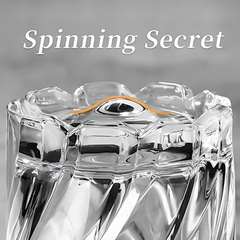 Rotating Crystal Whiskey Glass (Set Of 6)
