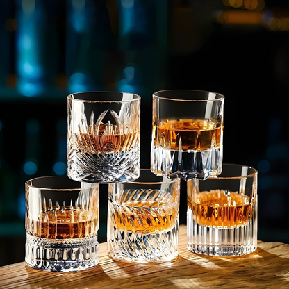 Crystalline Whiskey Glass - Set Of 6 - Made With Sapphire Crystal