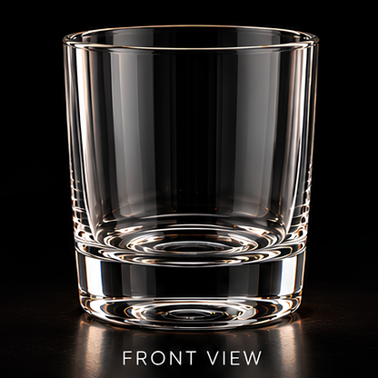 Pure Old Fashioned Whiskey Glasses - Set of 6 - Made in Italy