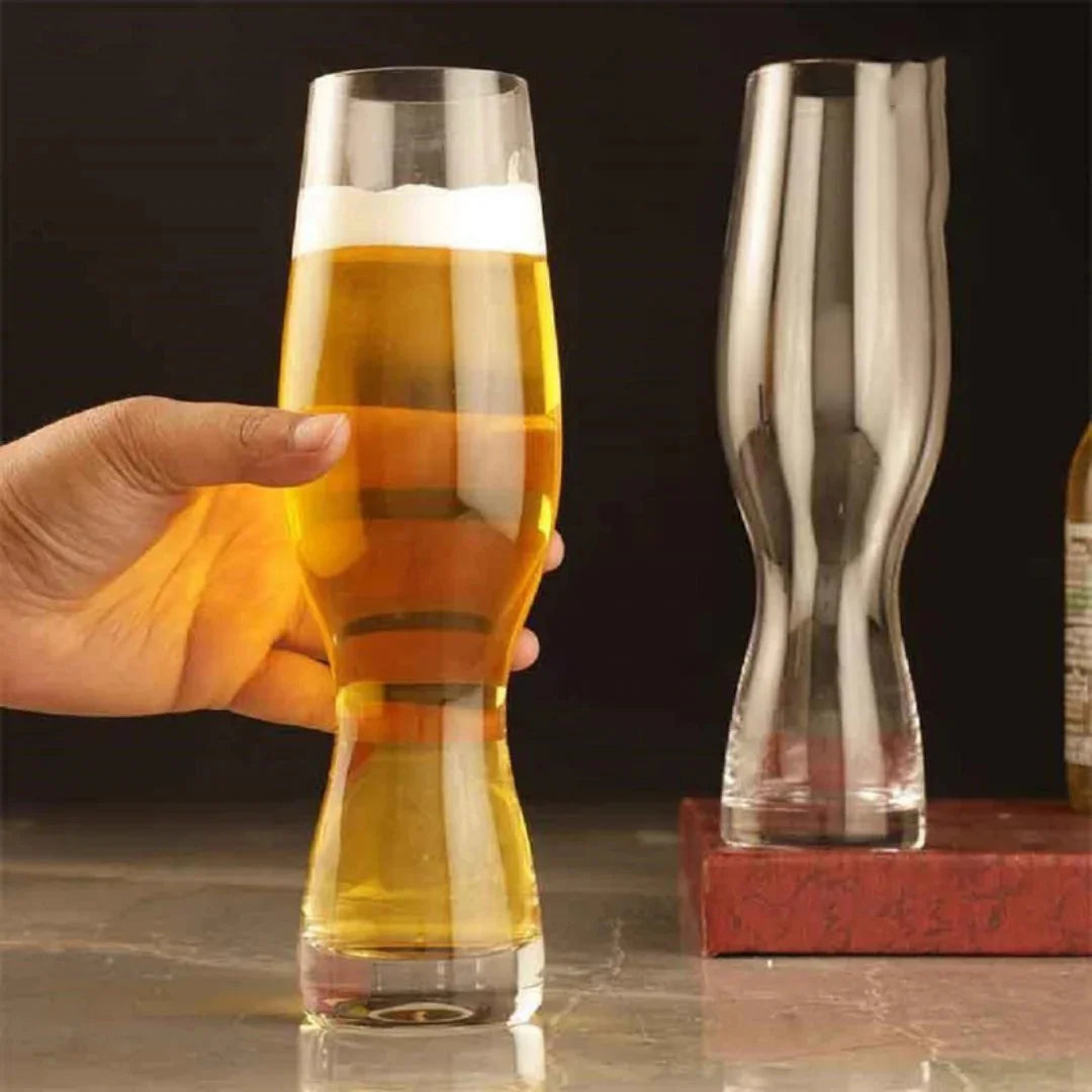 Highline Crystal Beer Glass - Set Of 6