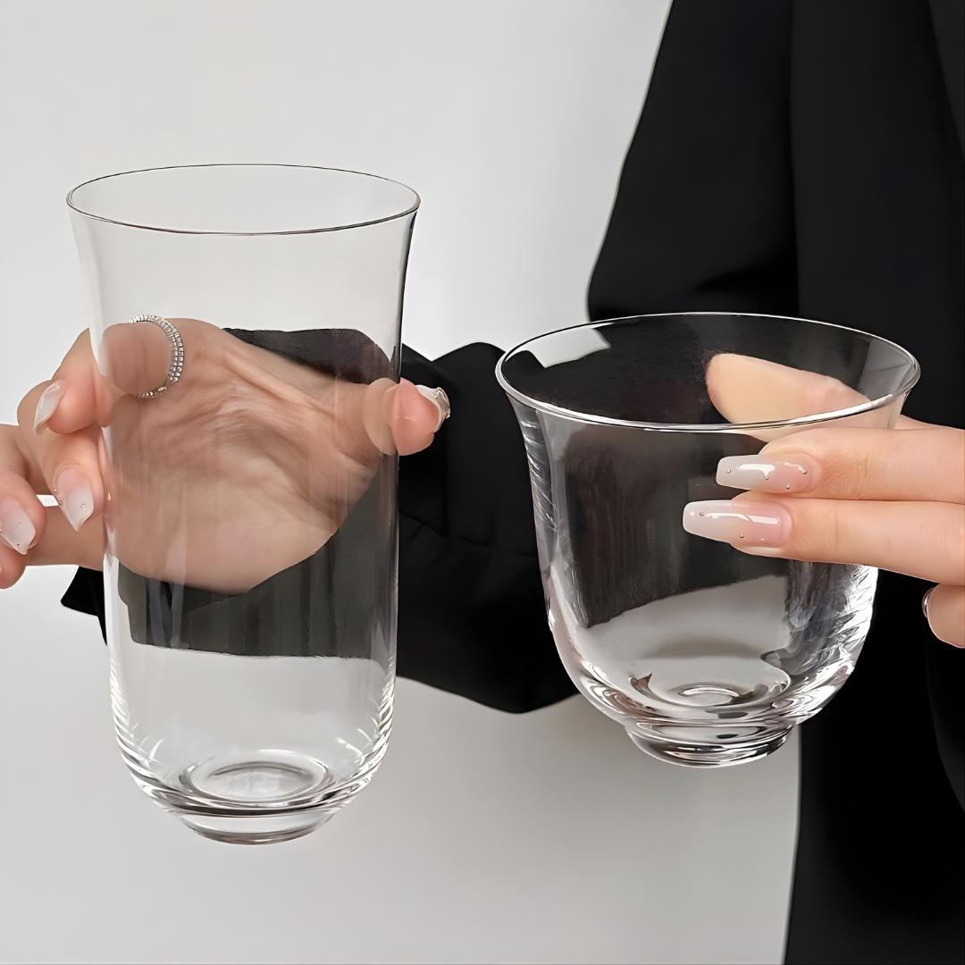 Japanese Crystal Glass – Set of 6