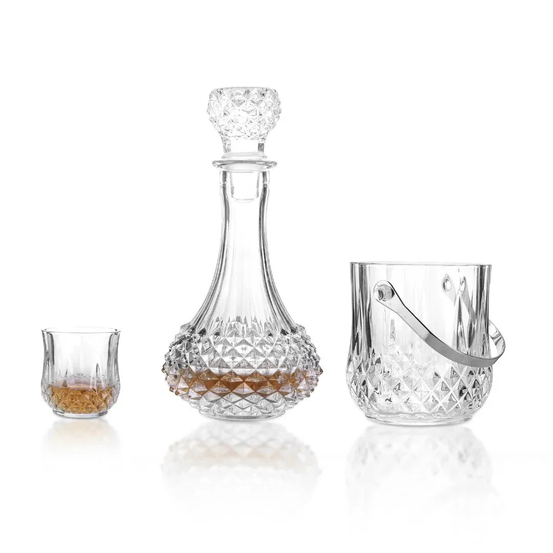The King's Decanter Set (With Ice Bucket)