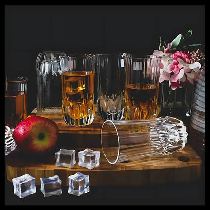 The Highlander Crystal Hi-Ball Glass (Pack Of 6)