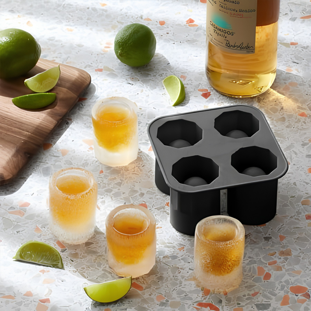 Ice Shot Glass Tray – Freeze & Serve in Style