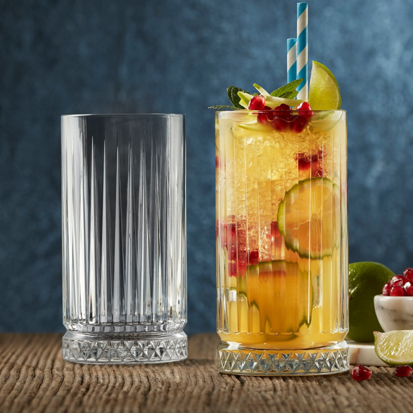 Elysia Crystal Hi Ball Glass - Set Of 6