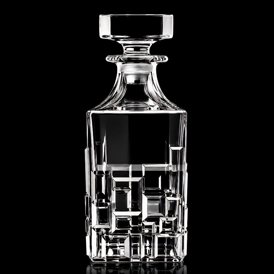 Crystal Cut Whiskey Decanter - 850 ML - Exclusive