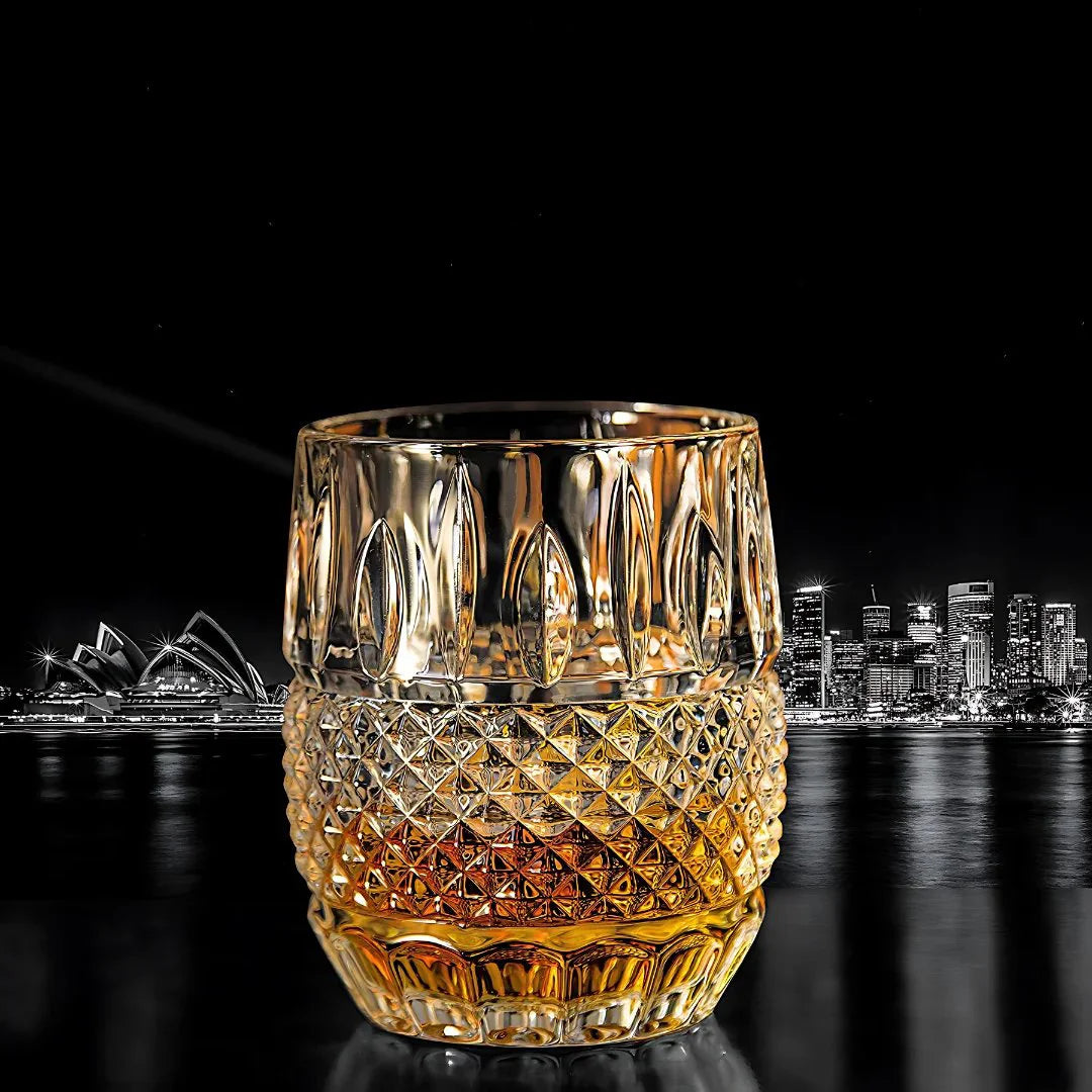 Exotic Crystal Whiskey Glass - Pack Of 6 - Made Of Japanese Crystal