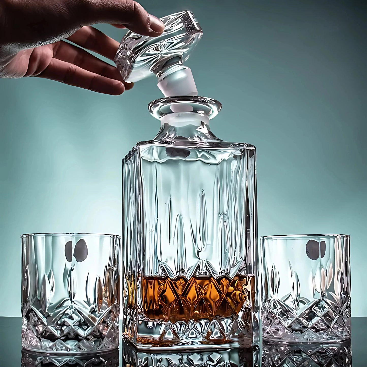 Opera Whiskey Decanter - Made in Italy - Pure Crystal