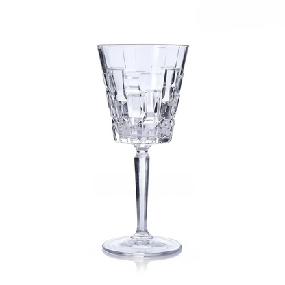 Crystal Cut Wine Glass (Pack Of 6)