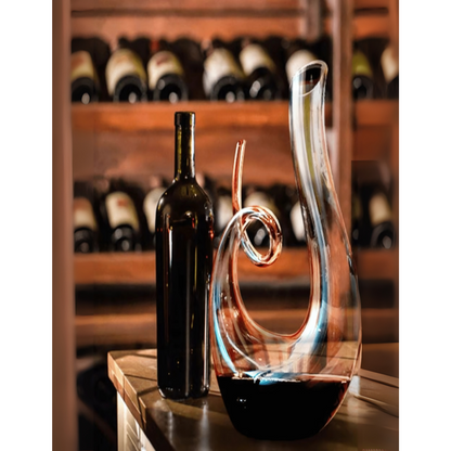 Luna Loop Wine Decanter (Pure Crystal)