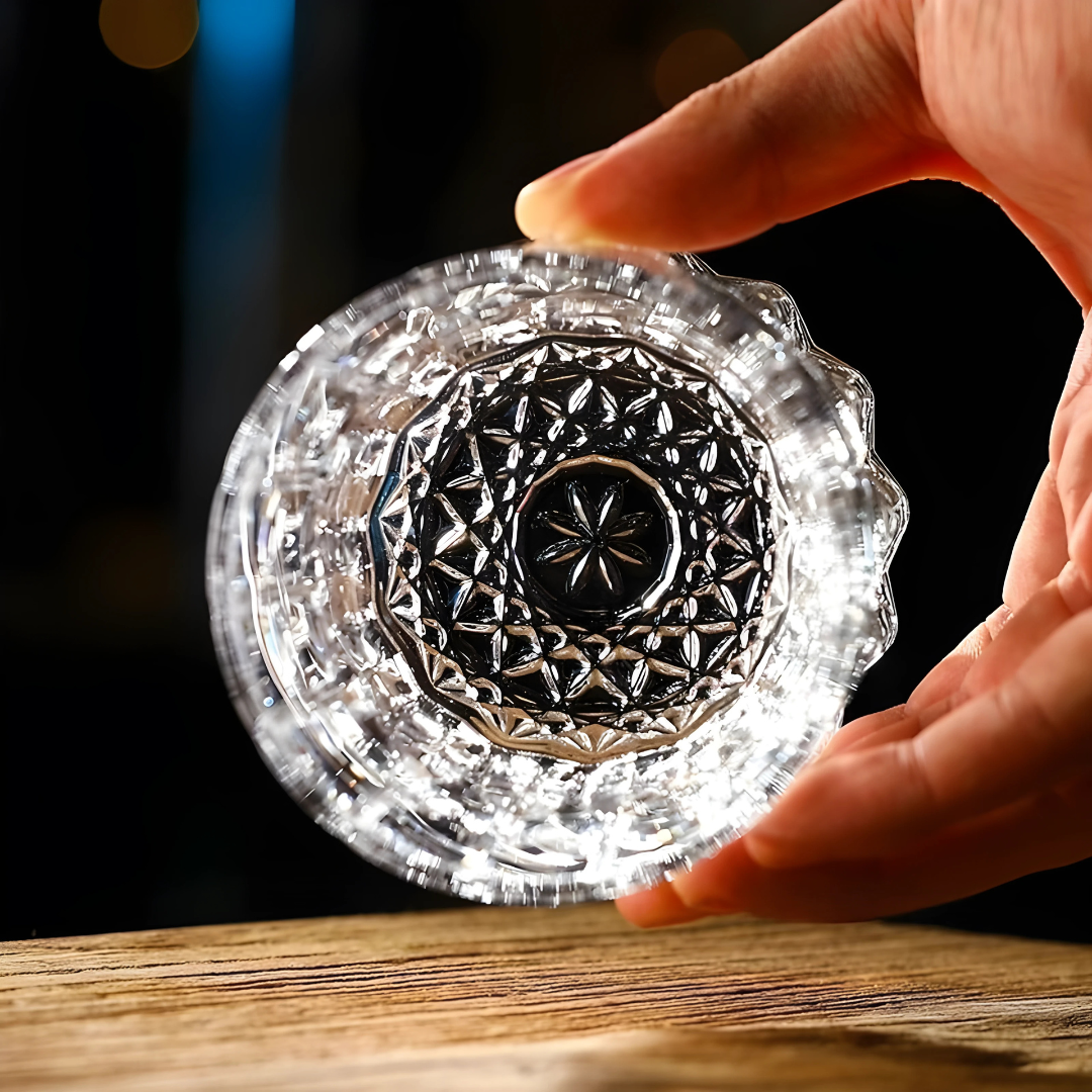 The Royal Crest Whiskey Glass – Set of 6 – Made with Sapphire Crystal