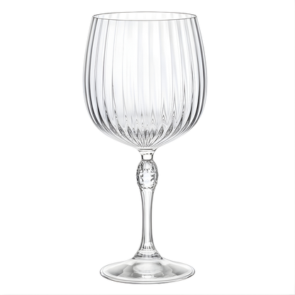 America's Gin & Tonic Crystal Glass - Set Of 2 - Made In Italy