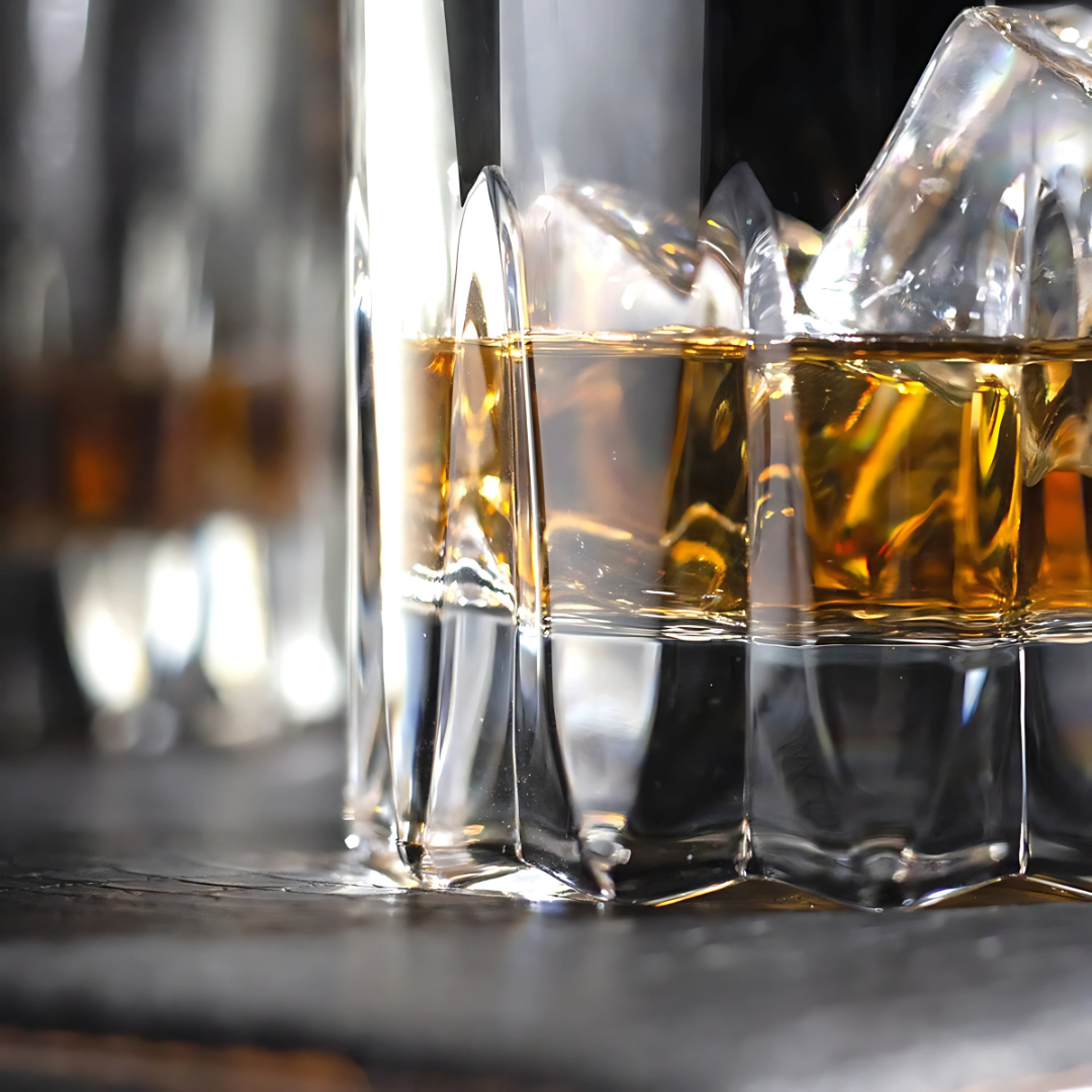 The Royal Crest Whiskey Glass – Set of 6 – Made with Sapphire Crystal