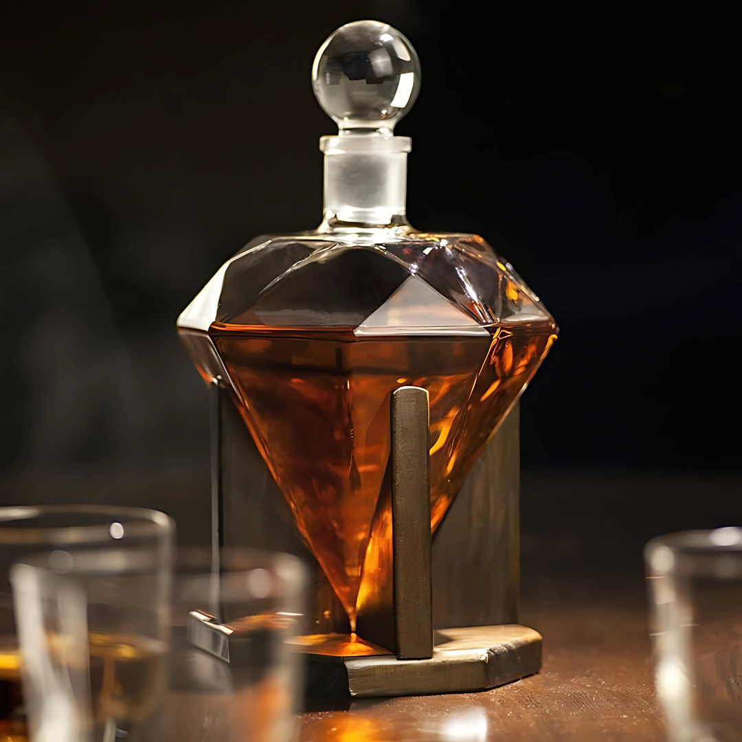 Gemstone Whiskey Decanter