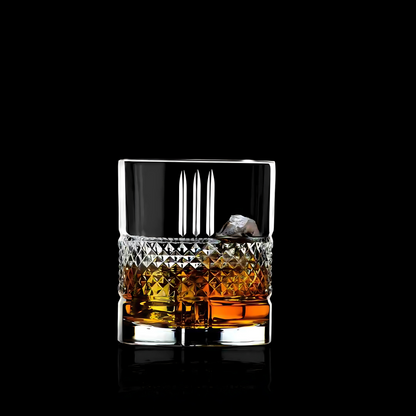 Quirky Crystal Whiskey Glass (Pack Of 6) - Made In Italy