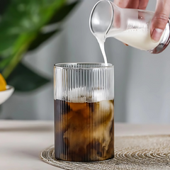 Stripped Plain Water Glass (Pack Of 6)