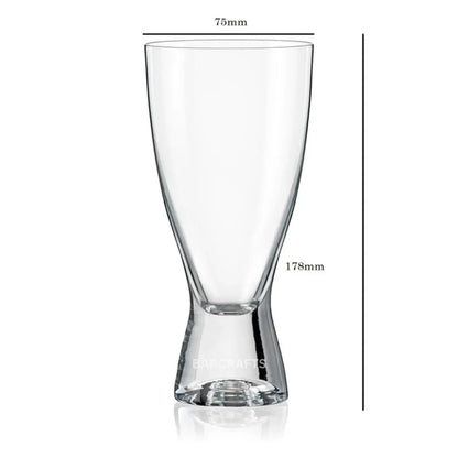 Samba Beer Glass (Made In Italy) - Set Of 6