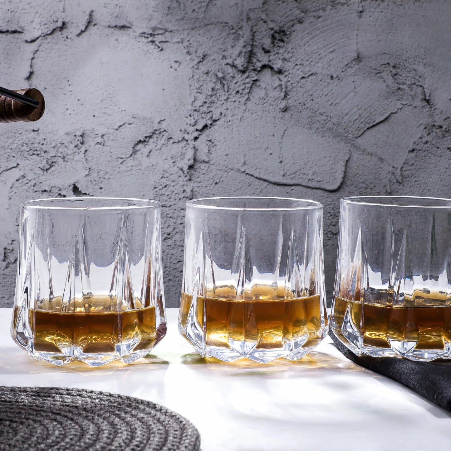Munich Crystal Whiskey Glass (Pack Of 6) (Heavy)