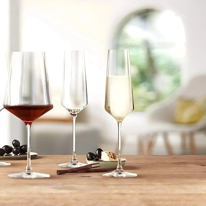 Crystal Fluted Champagne Glass (Pack Of 6)