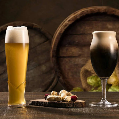 Crimson Beer Glass - Set Of 6