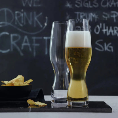 Highline Crystal Beer Glass - Set Of 6