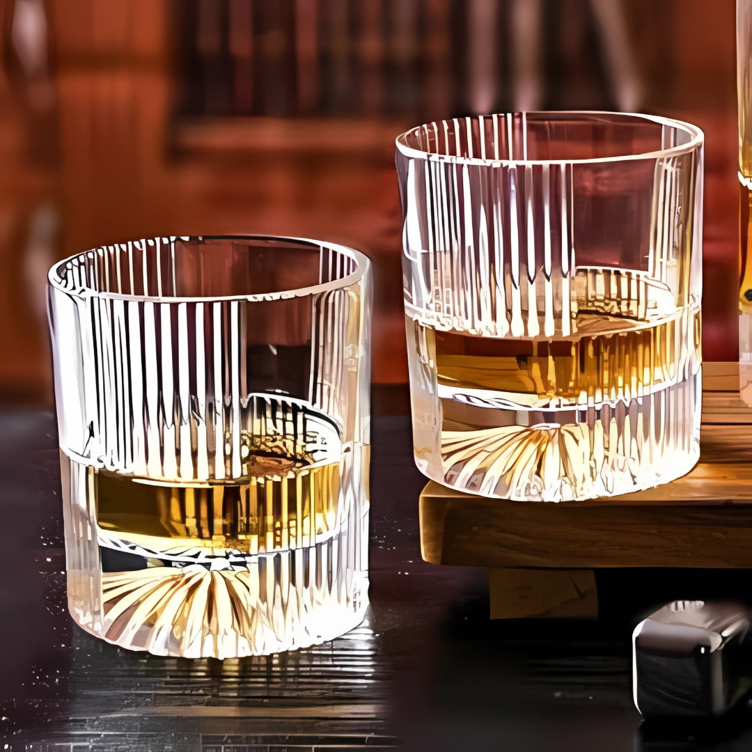 Waterfall Whiskey Decanter Set